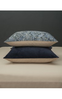 Маркос (индиго бежевый) АВС Cotton комплект Евро KAZANOV.A.