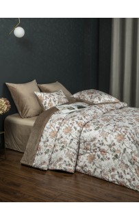 Николь (бежевый жемчуг) АВС Cotton комплект Евро KAZANOV.A. Николь (бежевый жемчуг) АВС Cotton комплект Евро KAZANOV.A.