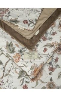 Николь (бежевый жемчуг) АВС Cotton комплект Евро KAZANOV.A. Николь (бежевый жемчуг) АВС Cotton комплект Евро KAZANOV.A.