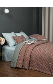 Марокко (тиффани красная охра) комплект Евро KAZANOV.A.