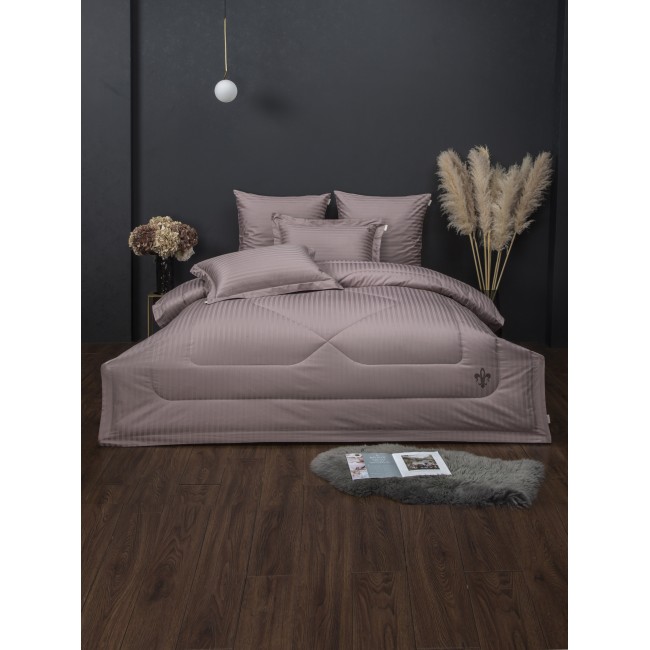 Stripe Royal (пыльная роза) Egypt Cotton комплект Евро KAZANOV.A.