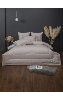 Stripe Royal (бежевый крем) Egypt Cotton комплект Евро KAZANOV.A.