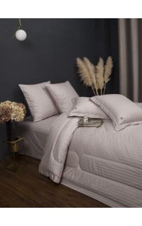 Stripe Royal (бежевый крем) Egypt Cotton комплект Евро KAZANOV.A.