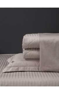 Stripe Royal (бежевый крем) Egypt Cotton комплект Евро KAZANOV.A.