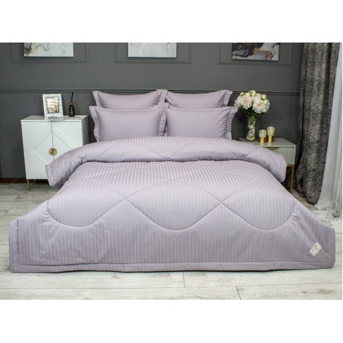 Hotel (пыльная лаванда) Cotton комплект  Полуторный KAZANOV.A.