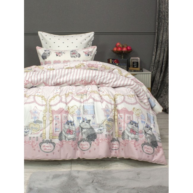 Лакки (жемчуг розовый кварц) комплект Полутороспальный KAZANOV.A.