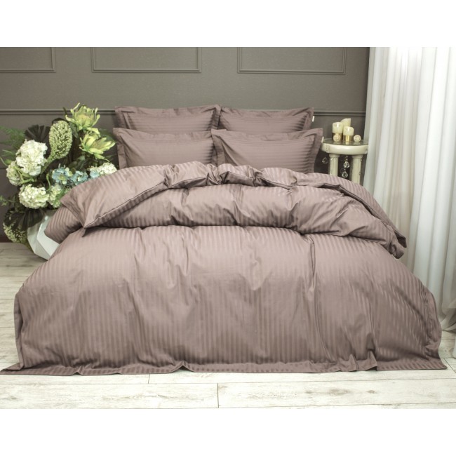 Комплект постельного белья Hotel (капучино) Семейный KAZANOV.A