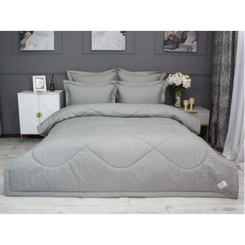 Hotel (олива платина) Cotton комплект  Евро KAZANOV.A.