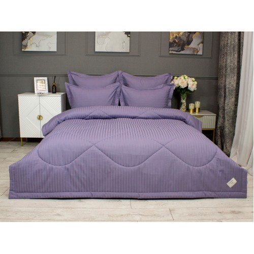 Hotel (аметист платина) Cotton комплект  Евро KAZANOV.A.