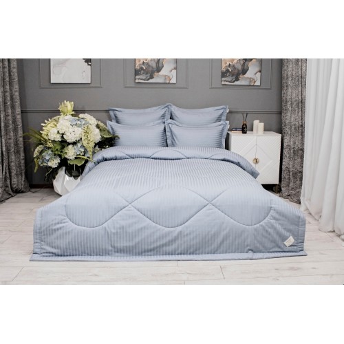 Hotel (голубая платина) Cotton комплект Евро KAZANOV.A.