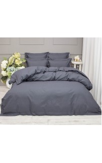 Комплект постельного белья Hotel (индиго) Евро KAZANOV.A