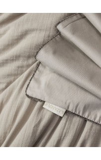 Muslin & Satin Solid color (латте) комплект Евро KAZANOV.A.