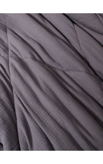 Muslin & Satin Solid color (графит сапфир) комплект Евро KAZANOV.A.