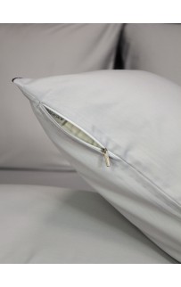 Muslin & Satin Solid color (графит сапфир) комплект Евро KAZANOV.A.