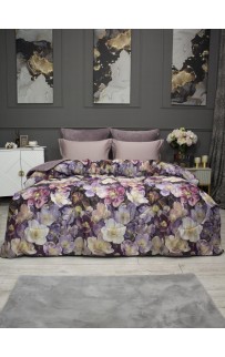 Комплект с одеялом Монро (пыльная роза бургунди) ABC Egypt Cotton комплект Евро KAZANOV.A