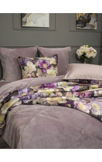 Комплект с одеялом Монро (пыльная роза бургунди) ABC Egypt Cotton комплект Евро KAZANOV.A