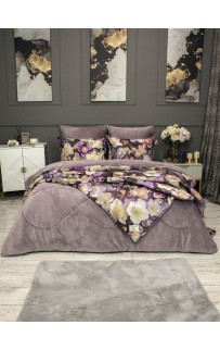 Комплект с одеялом Монро (пыльная роза бургунди) ABC Egypt Cotton комплект Евро KAZANOV.A