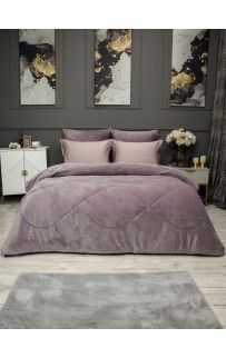 Комплект с одеялом Монро (пыльная роза бургунди) ABC Egypt Cotton комплект Евро KAZANOV.A