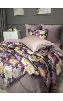 Комплект с одеялом Монро (пыльная роза бургунди) ABC Egypt Cotton комплект Евро KAZANOV.A