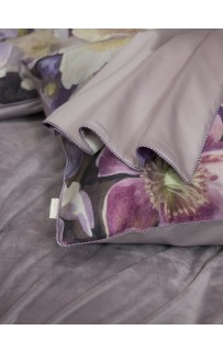 Комплект постельного белья Монро (пыльная роза бургунди) Евро KAZANOV.A