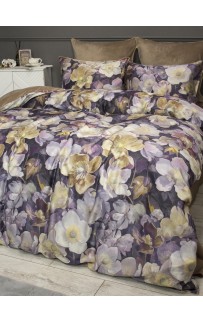 Комплект постельного белья Монро (бежевый) Евро KAZANOV.A