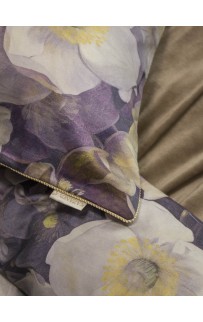 Комплект постельного белья Монро (бежевый) Евро KAZANOV.A