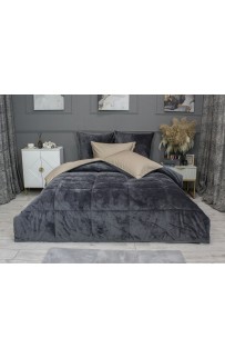 Sheffild Premium (графит песочный) АВС Cotton комплект Евро KAZANOV.A.