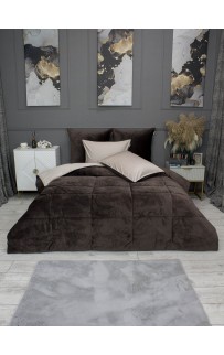 Sheffild Premium (брауни крем) АВС Cotton комплект Евро KAZANOV.A.