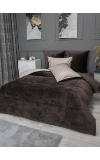 Sheffild Premium (брауни крем) АВС Cotton комплект Евро KAZANOV.A.