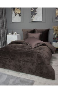 Sheffild Premium (брауни крем) АВС Cotton комплект Евро KAZANOV.A.