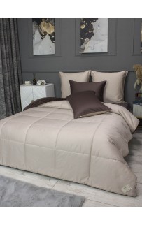 Sheffild Premium (брауни крем) АВС Cotton комплект Евро KAZANOV.A.