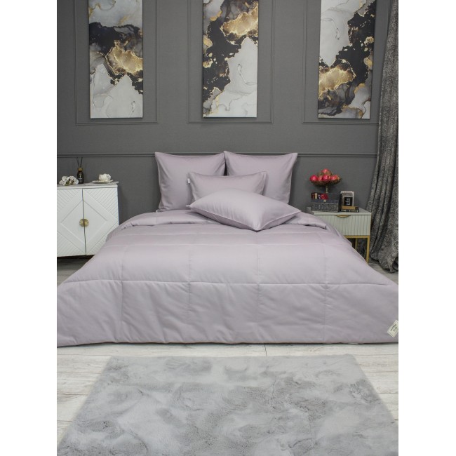 Шеффилд (пыльная лаванда) Cotton комплект Евро KAZANOV.A.