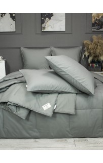 Шеффилд (пепел) Cotton комплект Евро KAZANOV.A.