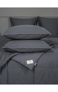 Шеффилд (мурена графит) Cotton комплект Евро KAZANOV.A.