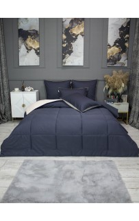 Шеффилд (графит айвори) Cotton комплект Евро KAZANOV.A.