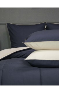 Шеффилд (графит айвори) Cotton комплект Евро KAZANOV.A.