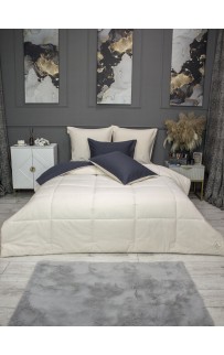 Шеффилд (графит айвори) Cotton комплект Евро KAZANOV.A.