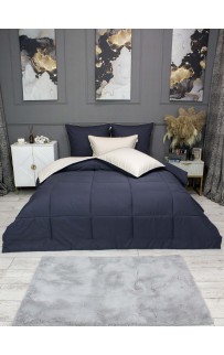 Шеффилд (графит айвори) Cotton комплект Евро KAZANOV.A.