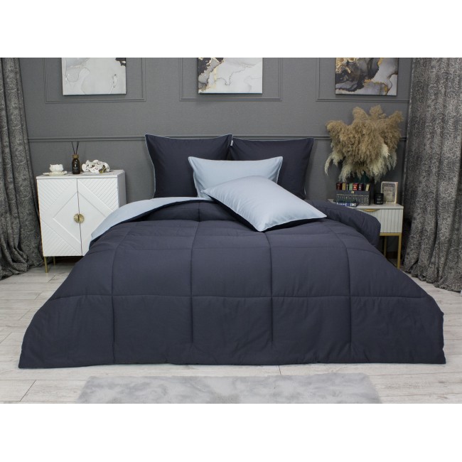 Шеффилд (графит платина) Cotton комплект Евро KAZANOV.A.