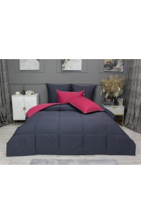 Шеффилд (графит амарант) Cotton комплект Евро KAZANOV.A.