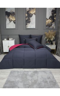 Шеффилд (графит амарант) Cotton комплект Евро KAZANOV.A.