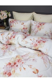 Комплект с одеялом Стелла (айвори) Cotton комплект Полутороспальный KAZANOV.A Комплект с одеялом Стелла (айвори) Cotton комплект Полутороспальный KAZANOV.A