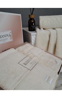 Полотенце Teddy (айвори) 50х90 KAZANOV.A