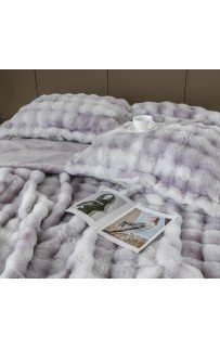 Покрывало декоративное Buffy Premium (дымчатая лаванда) 220x240 KAZANOV.A.