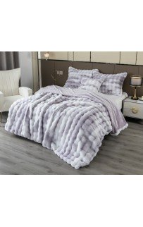 Покрывало декоративное Buffy Premium (дымчатая лаванда) 220x240 KAZANOV.A.