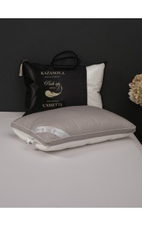 Подушка Cassette (жемчуг пепел) 50х70 KAZANOV.A.