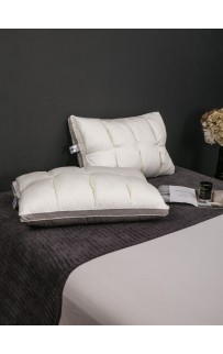 Подушка Cassette (жемчуг пепел) 50х70 KAZANOV.A.