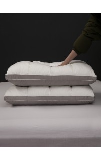 Подушка Cassette (жемчуг пепел) 50х70 KAZANOV.A.