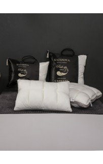 Подушка Cassette (жемчуг пепел) 50х70 KAZANOV.A.