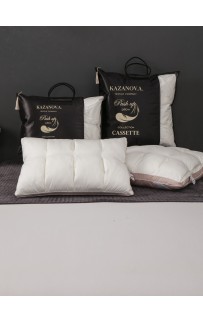 Подушка Cassette (жемчуг пудра) 70х70 KAZANOV.A.